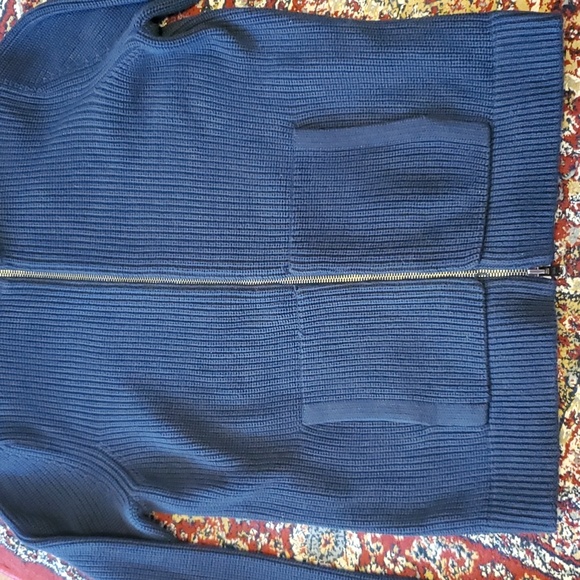 GAP Mockneck Sweater Jacket 100%I Cotton - Picture 9 of 16